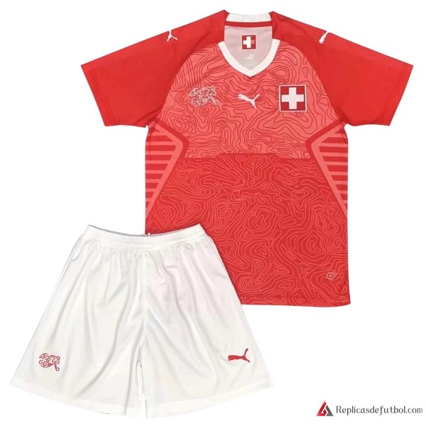 Camiseta Seleccion Suiza Niño Primera equipación 2018